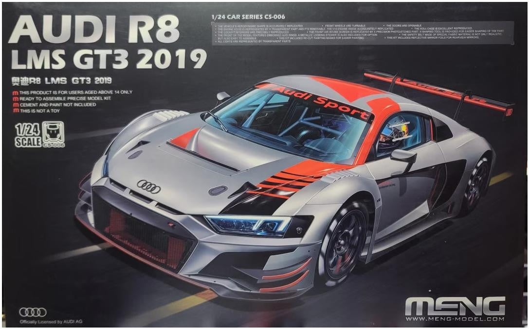 Meng 1/24 2019 Audi R8 LMS GT3 CS06